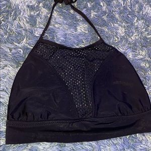 Black bathing suit top